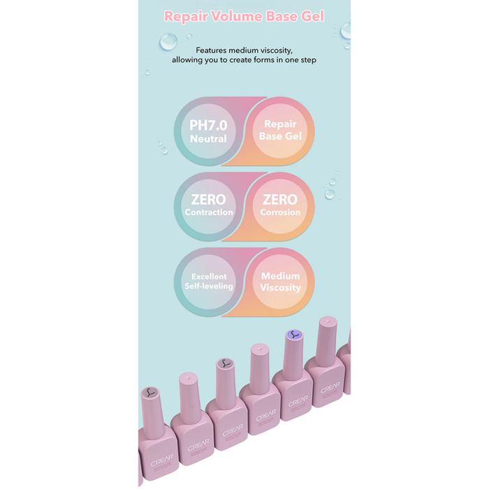 CREAR Repair Volume Base (Liner Brush) - 10g - Gel