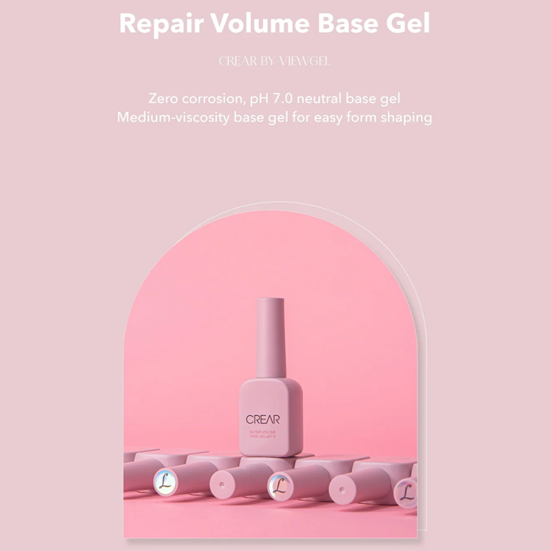 CREAR Repair Volume Base (Wide Brush) - 10g - Gel
