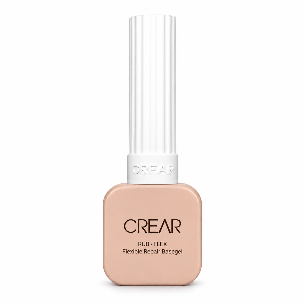 CREAR RUB.FLEX – centered bottle on white background
