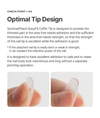 Danjinail Summer Peach Easy Fit Coffin Tip #8 refill 50pcs - Tools