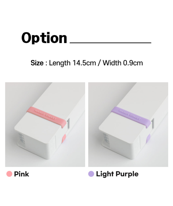 Danjinail Summer Peach Handy Chart Band Pink - Tools