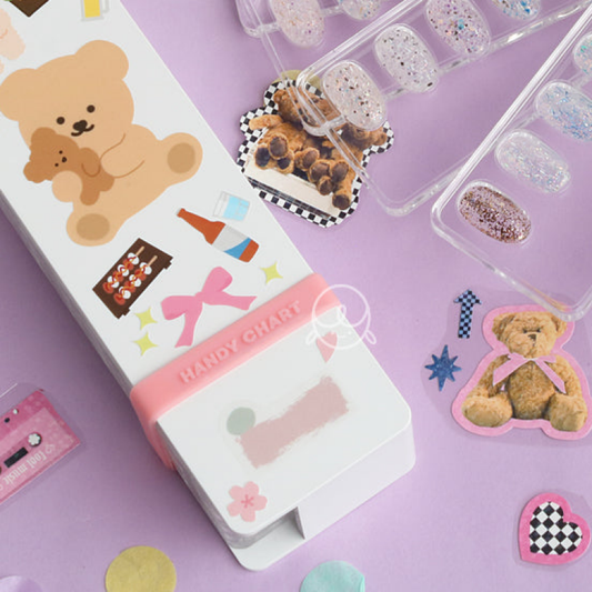 Danjinail Summer Peach Handy Chart Band Pink - Tools