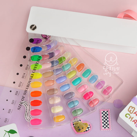 Danjinail Summer Peach Handy Chart Case (purple band) - Tools