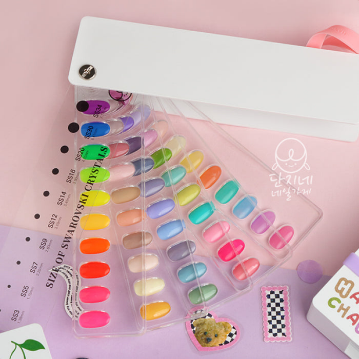 Danjinail Summer Peach Handy Chart Case (purple band) - Tools