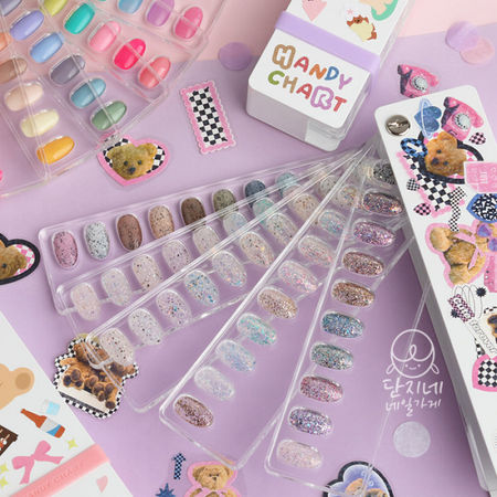 Danjinail Summer Peach Handy Chart Case (purple band) - Tools