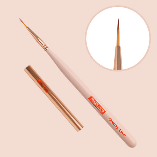 Danjinail Summer Peach Overlay Brush Line - Tools