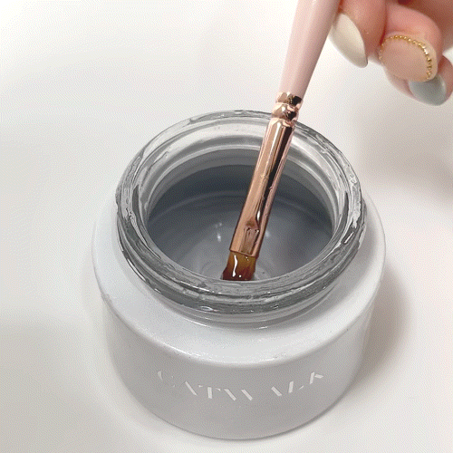 Danjinail Summer Peach Overlay Brush (oval + line) - Tools