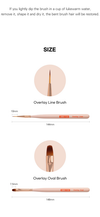 Danjinail Summer Peach Overlay Brush (oval + line) - Tools