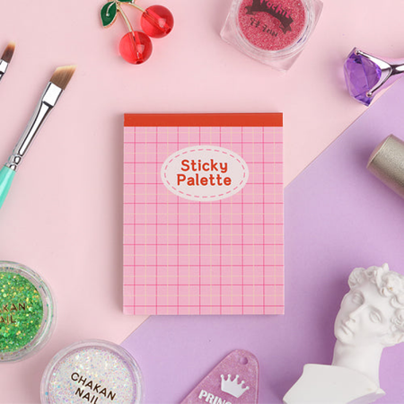Danjinail Summer Peach Sticky Nail Art Palette Size S - Tools