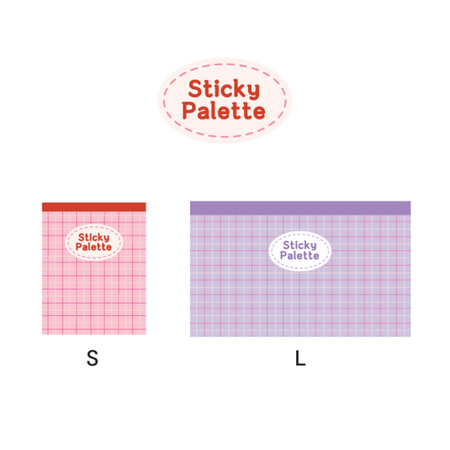 Danjinail Summer Peach Sticky Nail Art Palette Size S - Tools