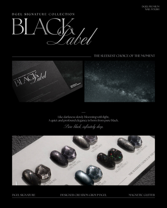 DGEL Black Label Collection 8pcs/set - Gel