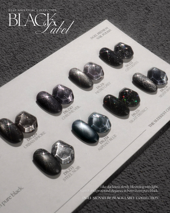 DGEL Black Label Collection 8pcs/set - Gel