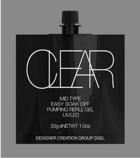 DGEL Pumping Clear Gel Refill MID New - Gel