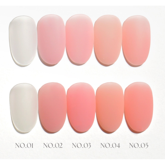 DGEL RUBBER BASE Collection - 5pcs/set - Gel