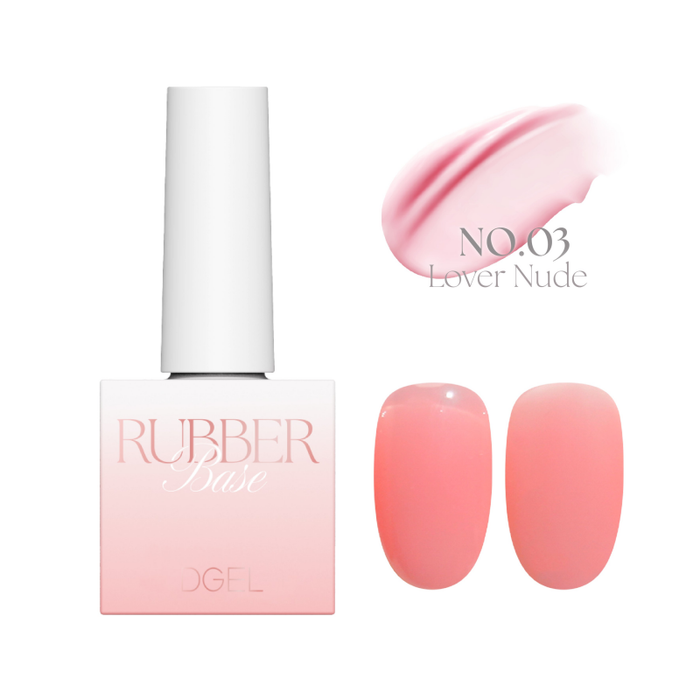 DGEL RUBBER BASE Collection - 5pcs/set - Gel