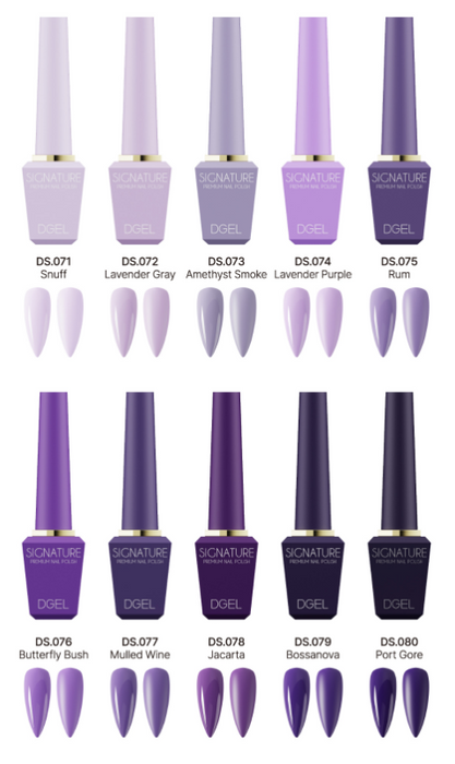 DGEL Signature Basic 100 Color Full Set (100x12ml) - Gel
