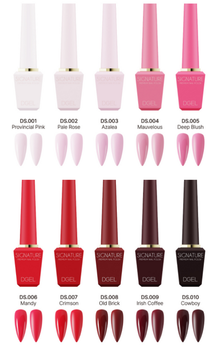 DGEL Signature Basic 100 Color Full Set (100x12ml) - Gel