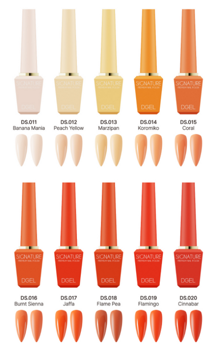 DGEL Signature Basic 100 Color Full Set (100x12ml) - Gel