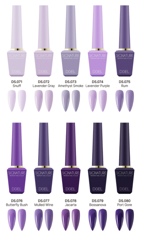 DGEL Signature Basic 100 Color Full Set (100x12ml) - Gel