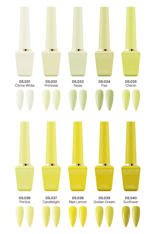 DGEL Signature Basic 100 Color Full Set (100x12ml) - Gel