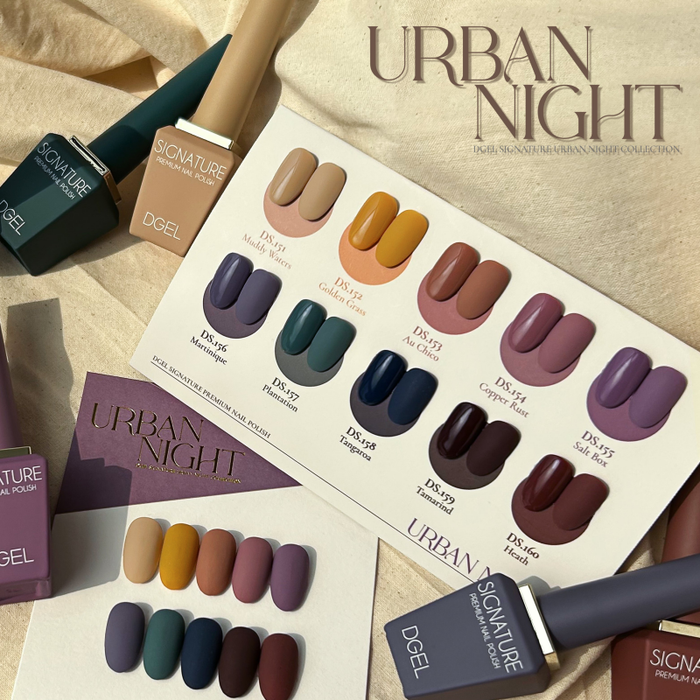 DGEL Signature Urban Night Collection 10pcs/set - Gel