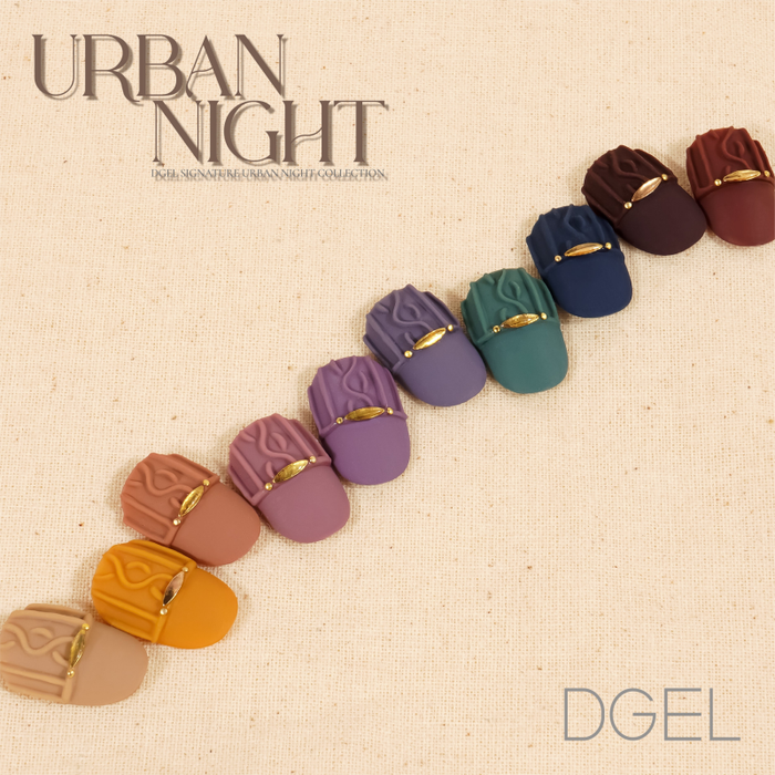 DGEL Signature Urban Night Collection 10pcs/set - Gel