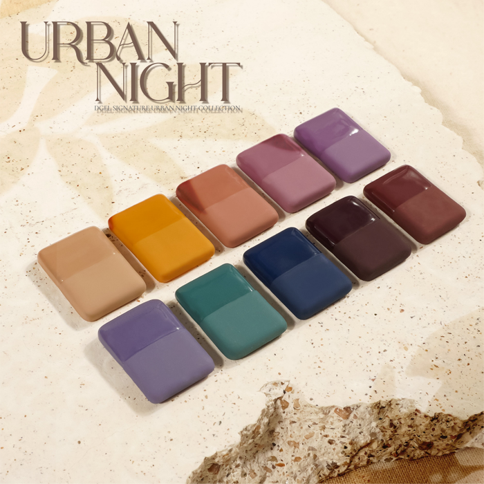 DGEL Signature Urban Night Collection 10pcs/set - Gel