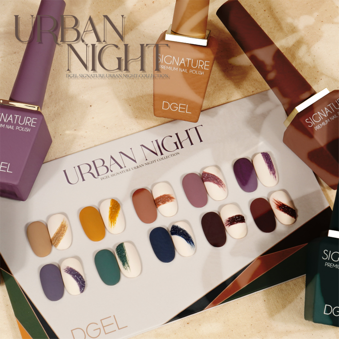 DGEL Signature Urban Night Collection 10pcs/set - Gel