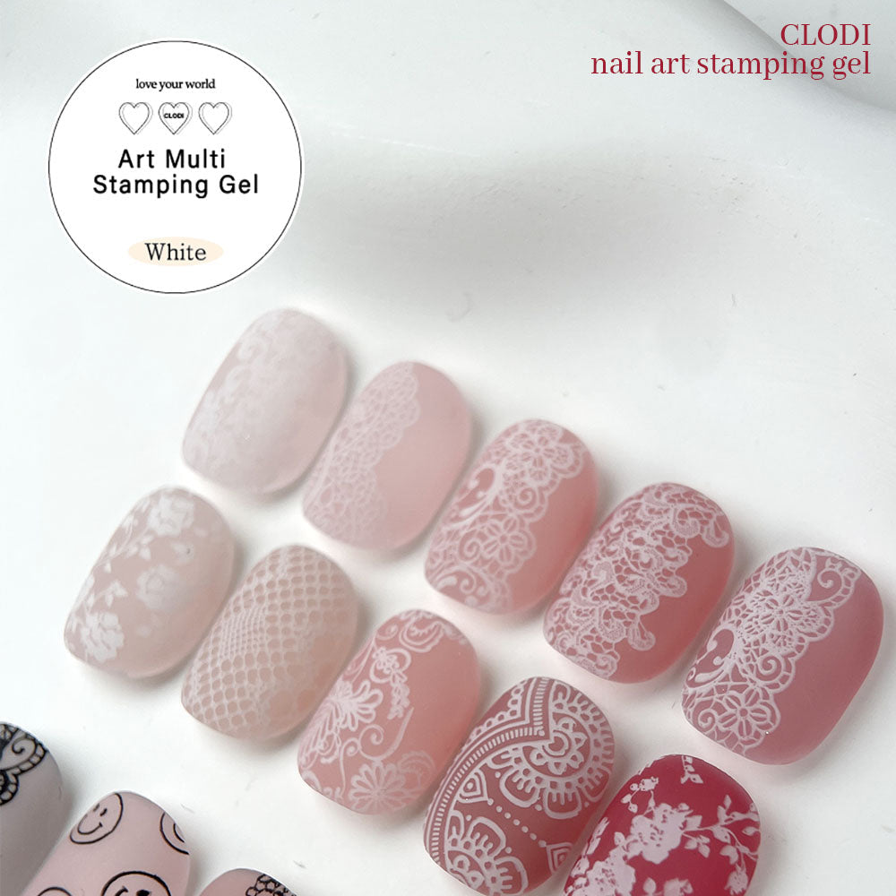 CLODI Art Multi Stamping Gel Basic Set (3 Colours)