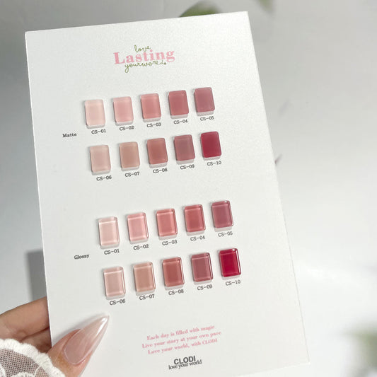 CLODI Lasting Syrup Gel Set (10 Colours) – Korean Nail Gel