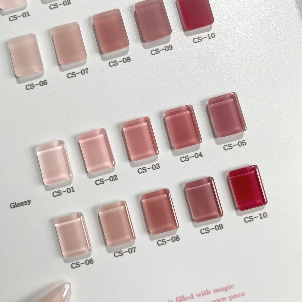 CLODI Lasting Syrup Gel Set (10 Colours) – Korean Nail Gel