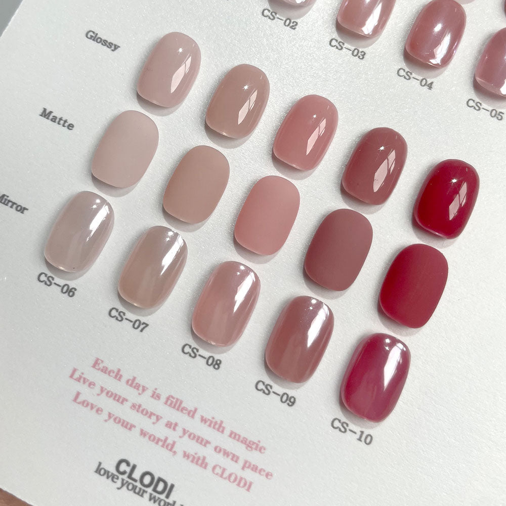 CLODI Lasting Syrup Gel Set (10 Colours) – Korean Nail Gel