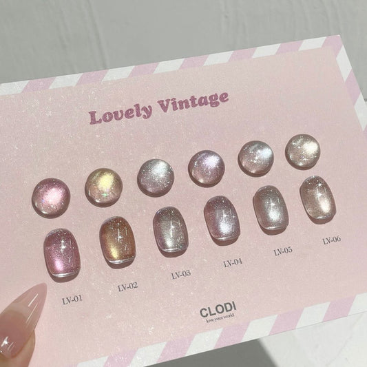 CLODI Lovely Vintage Magnetic Gel Set (6 Colours)