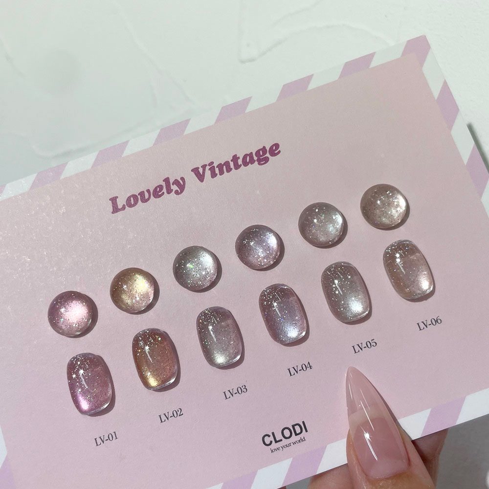 CLODI Lovely Vintage Magnetic Gel Set (6 Colours)
