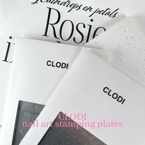 CLODI Nail Art Stamping Plate Set (2 Types)