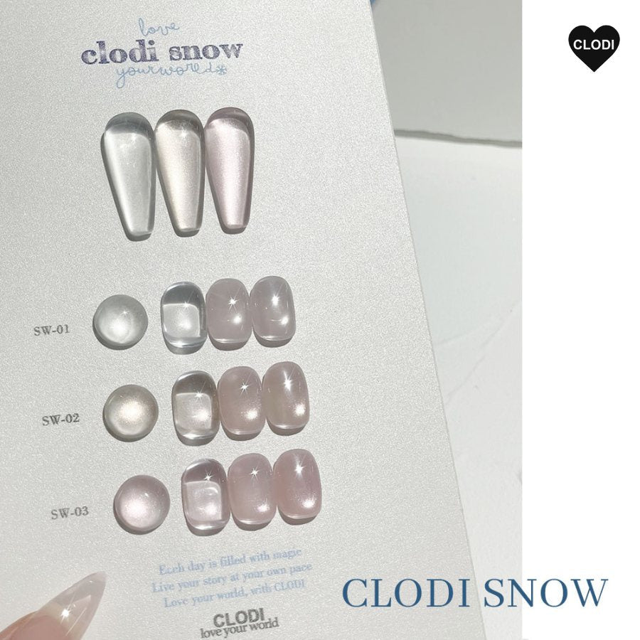 CLODI Snow Magnetic Gel Set (3 Colours)