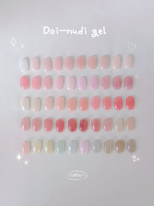 Nailbayo DOI Core Nudi Gel DS01–DS50 Collection – 50 Colours