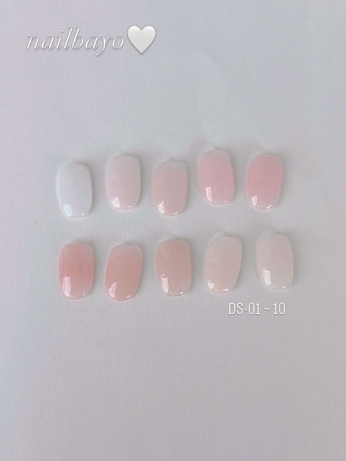 Nailbayo DOI Core Nudi Gel DS01–DS50 Collection – 50 Colours