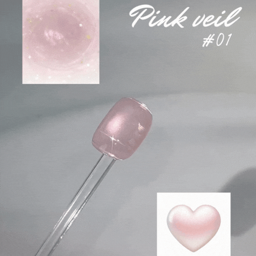 NAILBAYO Pink Veil M #3
