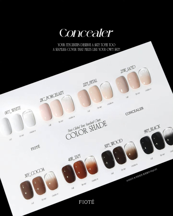 FIOTE Concealer Gel 23W (Concealer Gel Collection) - 9ml - Gel