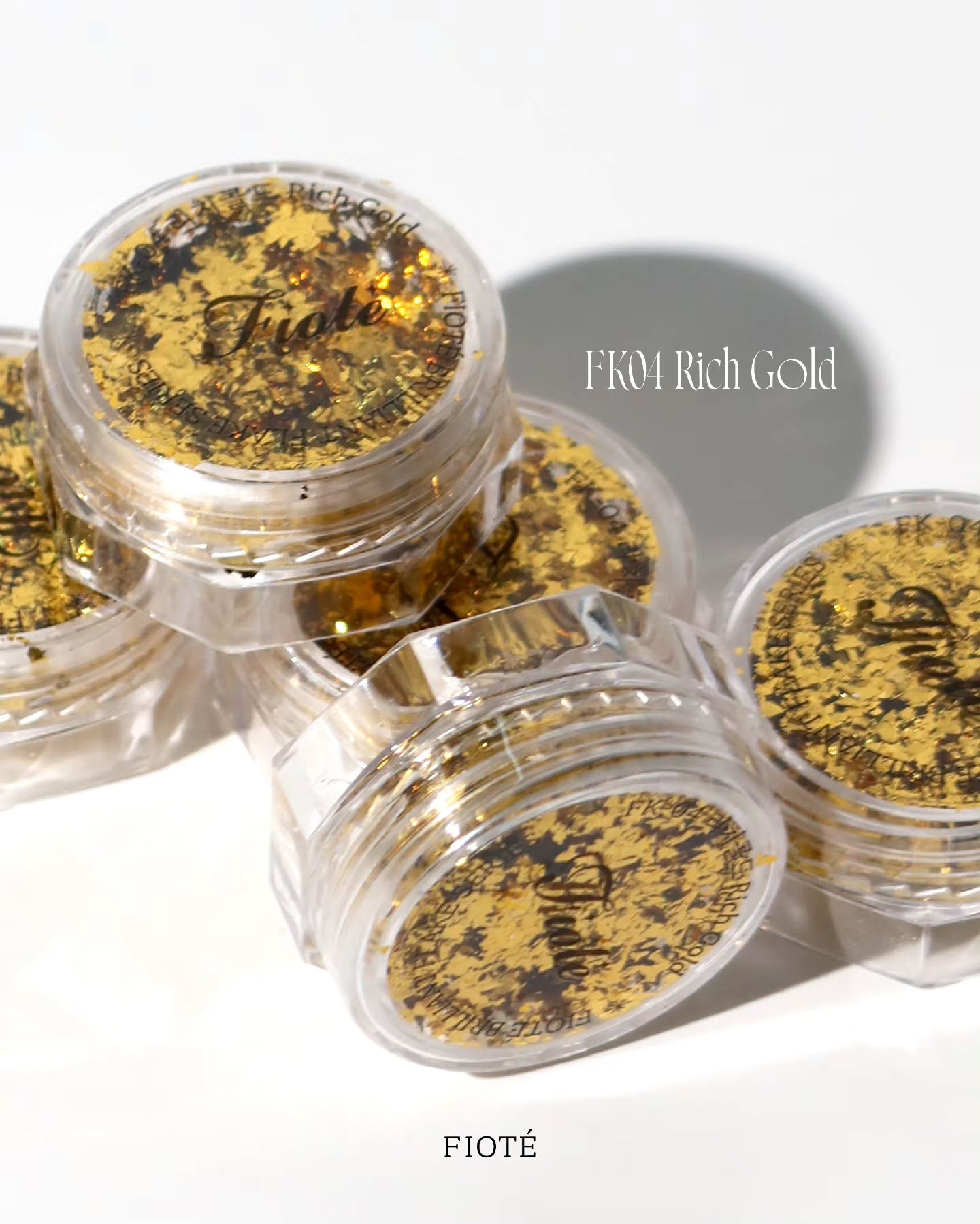 FIOTE FK02 Art Object Brilliant - Champagne Veil - 2g - Nail Art