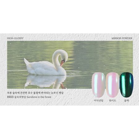 FIOTE High-Glossy Mirror Powder HI03 - Nail Art