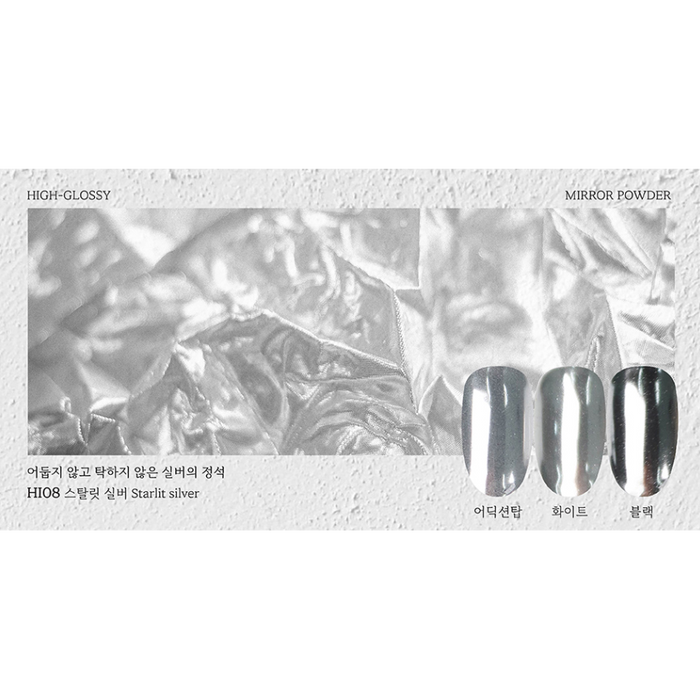 FIOTE High-Glossy Mirror Powder HI08 - Nail Art