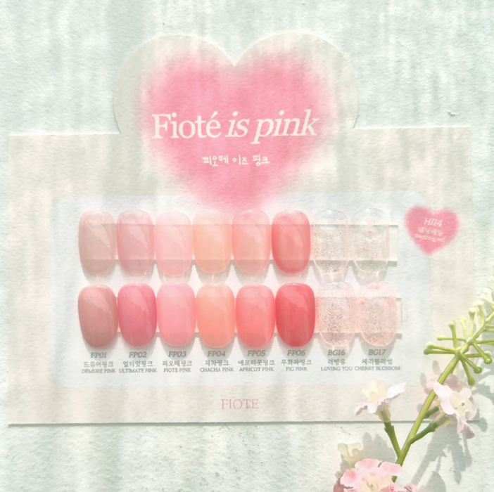 FIOTE Is Pink Collection (Limited Edition) 8pcs/set - Gel