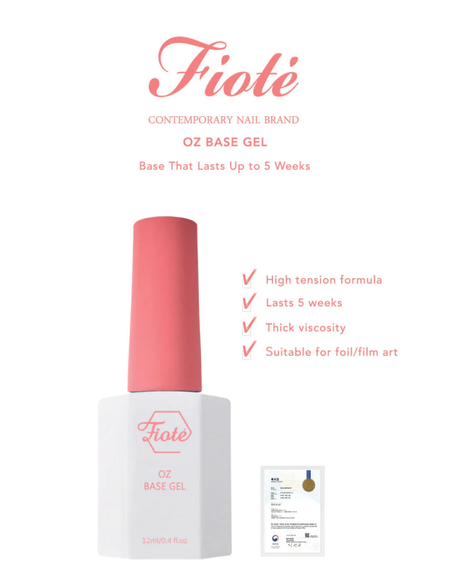 FIOTE OZ Base Gel - 12ml - Gel