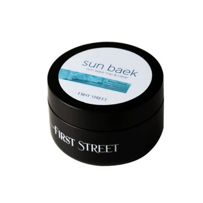 FIRST STREET Sun Baek - Non Wipe top & Clear Gel (50g) - Gel