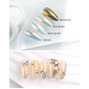 JELLO JELLO Edge Beam Mermaid Ice Nail Mirror Powder JP13 - Nail Art