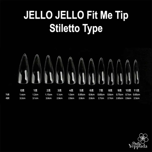 JELLO JELLO Fit Me Tip - Stiletto Type - Tools