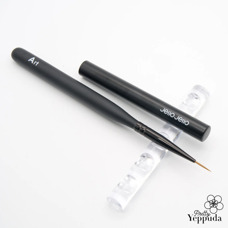 Flexible and versatile JELLO JELLO Shopify product brushes, featuring a set of 6 brushes for all your makeup needs. The brushes offer a sleek, black design with the brand name prominently displayed, providing a professional and high-quality appearance for your makeup application. This Shopify product is a must-have for beauty enthusiasts and makeup artists alike.