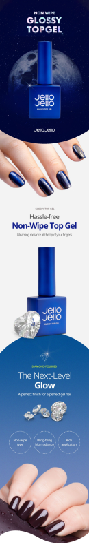 JELLO JELLO Glossy Top Gel New (10ml) - Gel